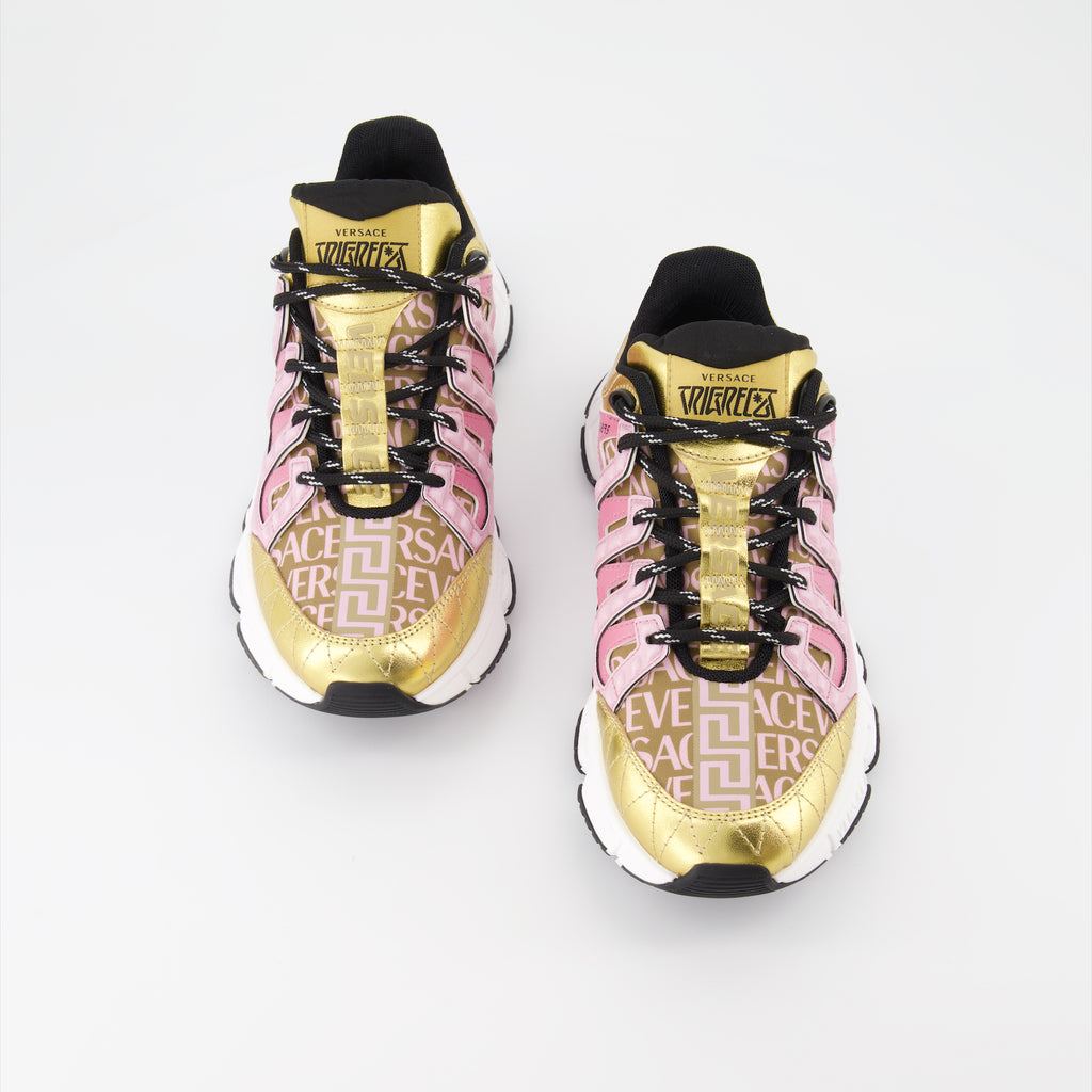 Sneaker Baskets Trigreca Versace Oro Femme