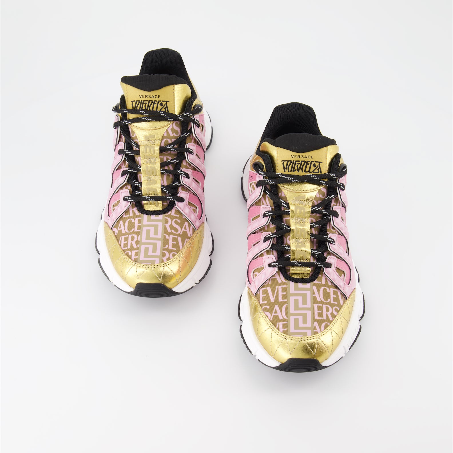 Sneaker Baskets Trigreca Versace Gold Femme