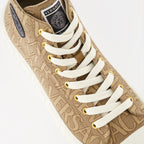 Sneaker Baskets monogrammées Versace Marrón Homme