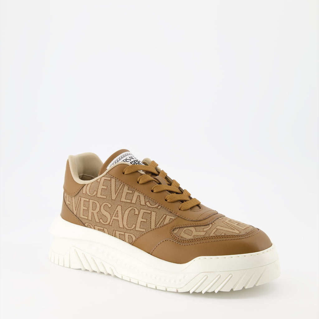 Sneaker Baskets Odissea Versace Allover Versace Marrón Homme