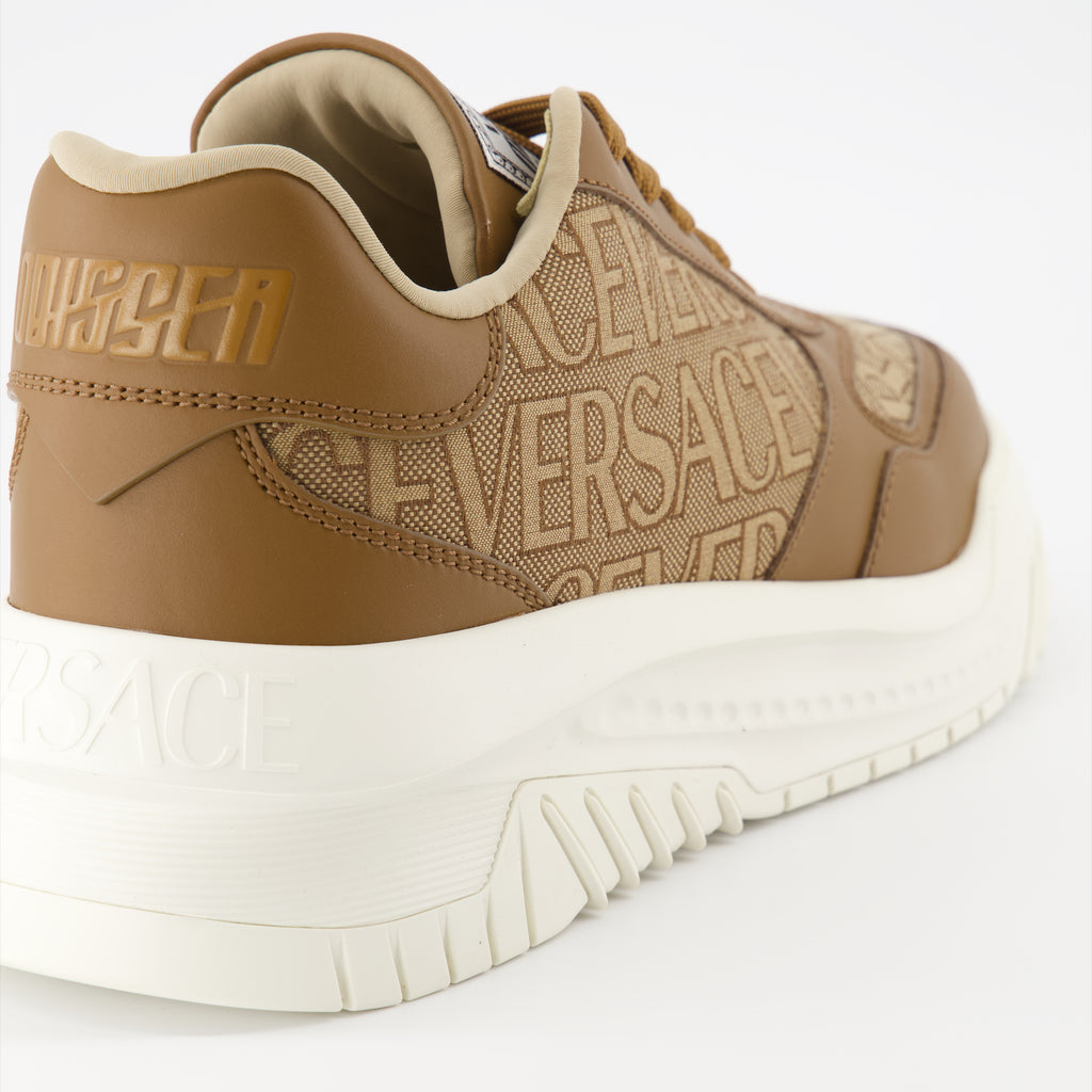 Sneaker Baskets Odissea Versace Allover Versace Marrón Homme