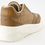 Sneaker Baskets Odissea Versace Allover Versace Marrón Homme