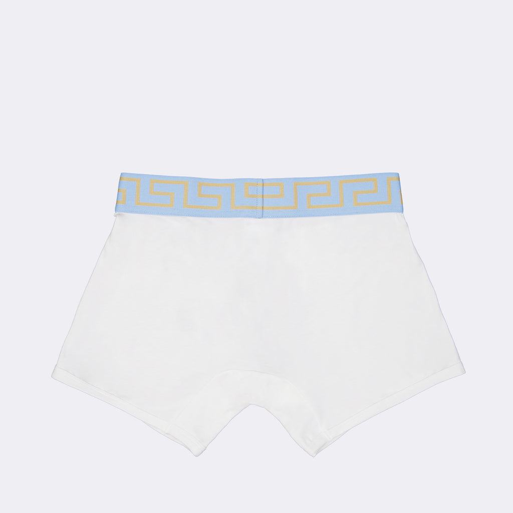 Underwear and homewear Boxer Medusa Greca Versace White Man