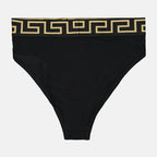 Underwear and homewear Greca Brief Versace Black Women