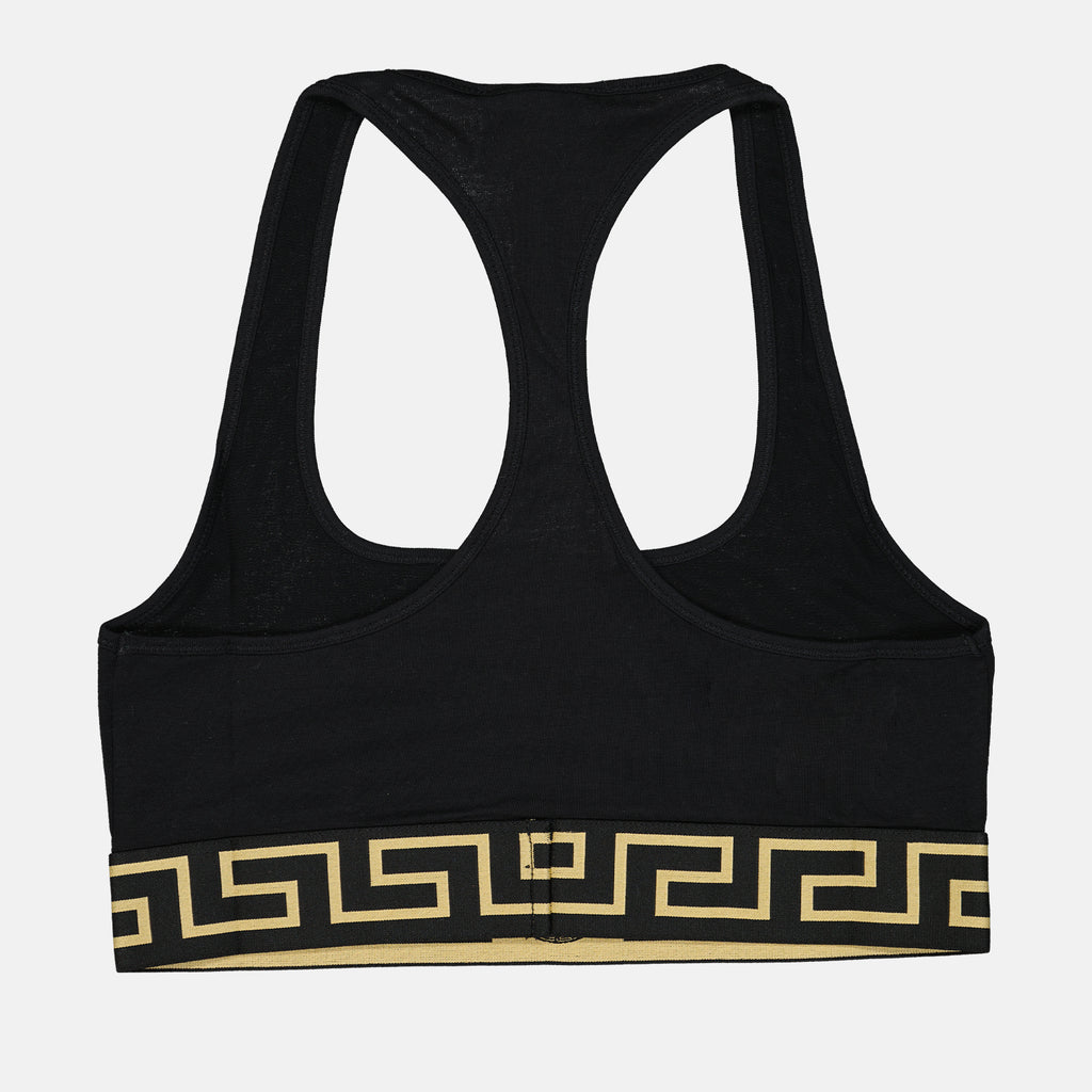 Roupa íntima e homewear Brassière Greca Versace Preto Femme