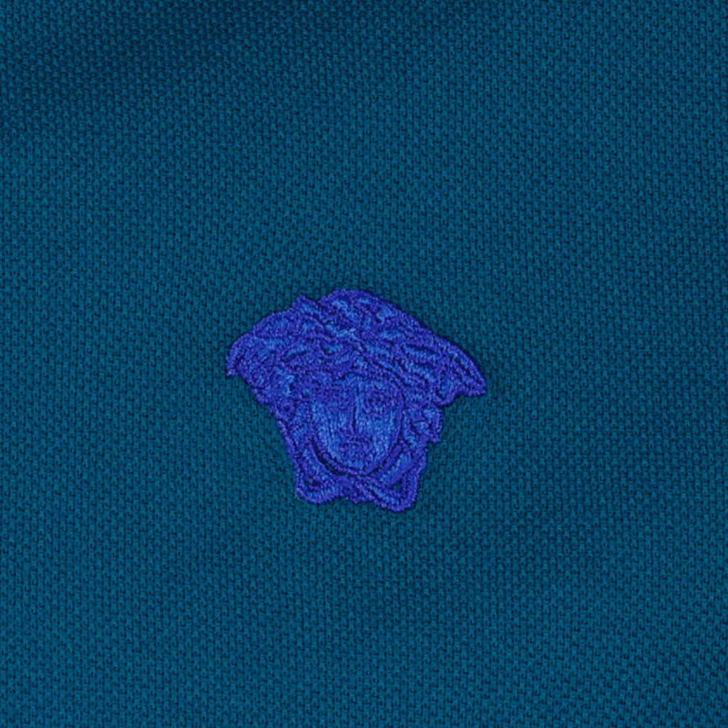 Poloshirts Polo Medusa Versace Blau Homme