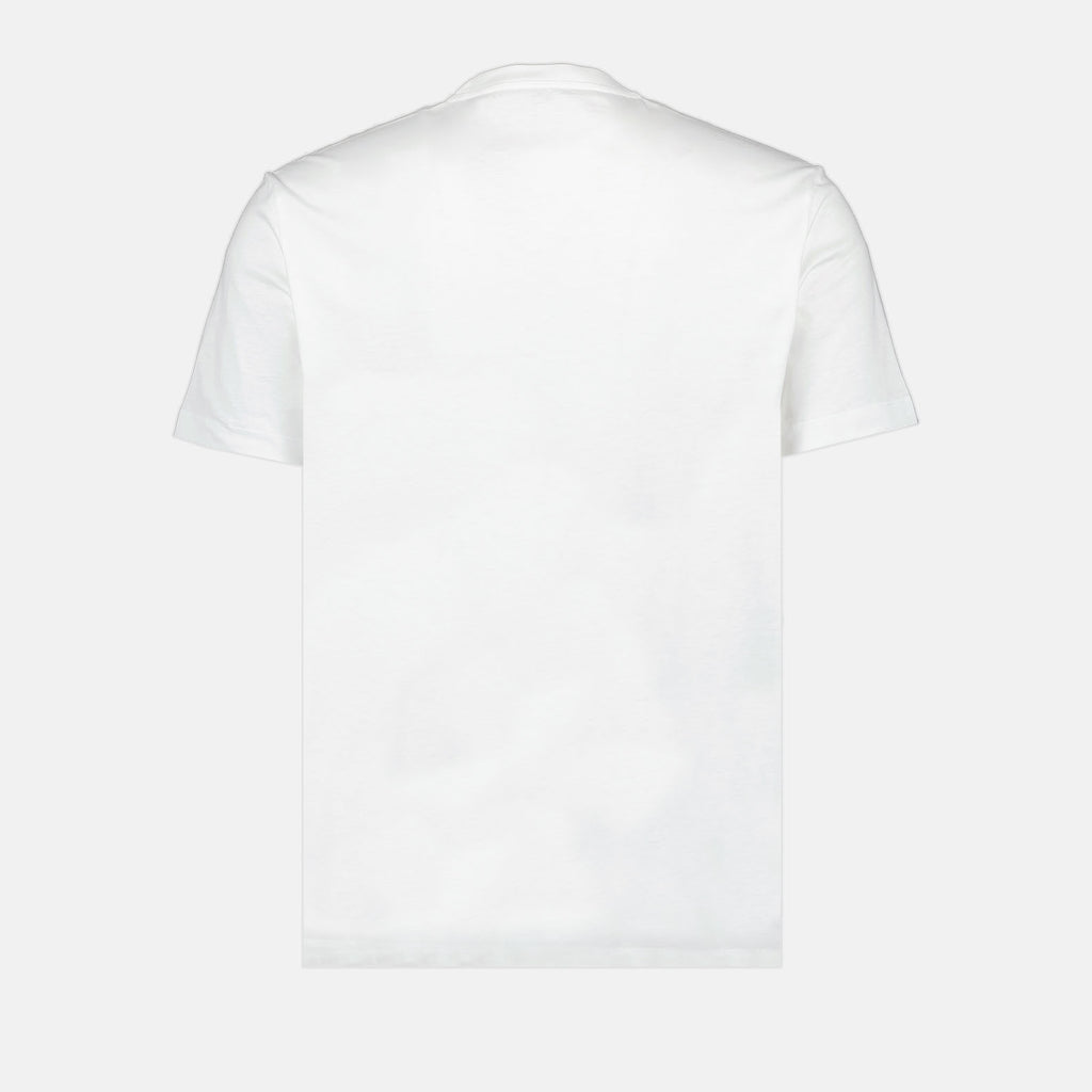 Camisetas T-shirt Barocco Silhouette Versace Blanco Homme