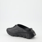 Offene schuhe Claquettes Medusa '95 Versace Schwarz Femme