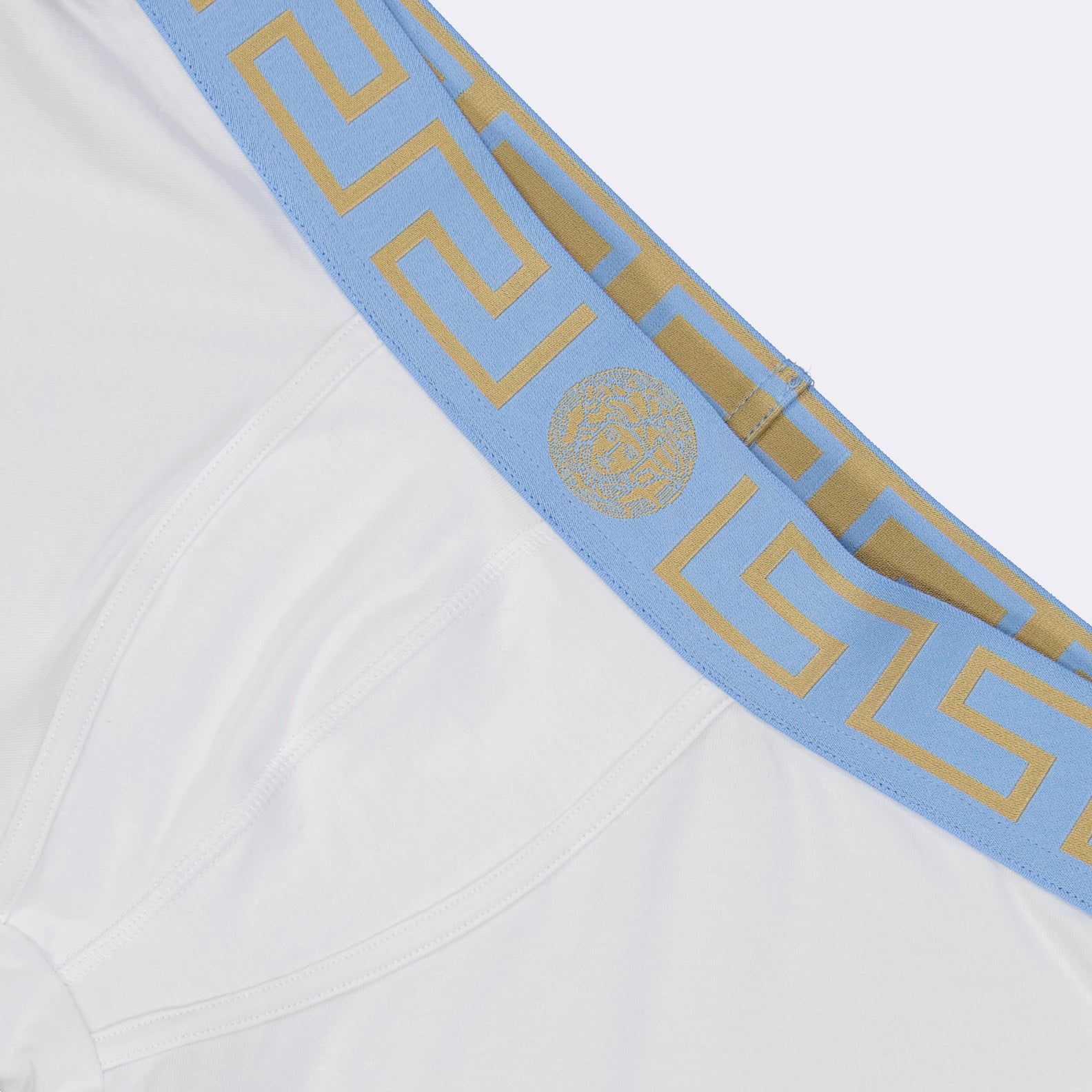 Underwear and homewear Boxer Medusa Greca Versace White Man