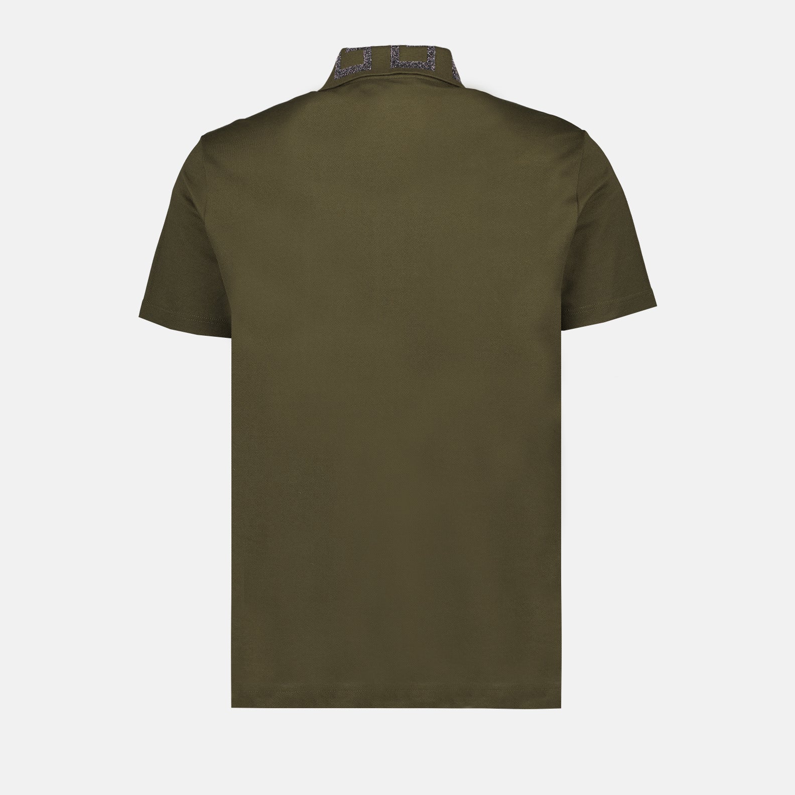 Greca short-sleeved polo shirt