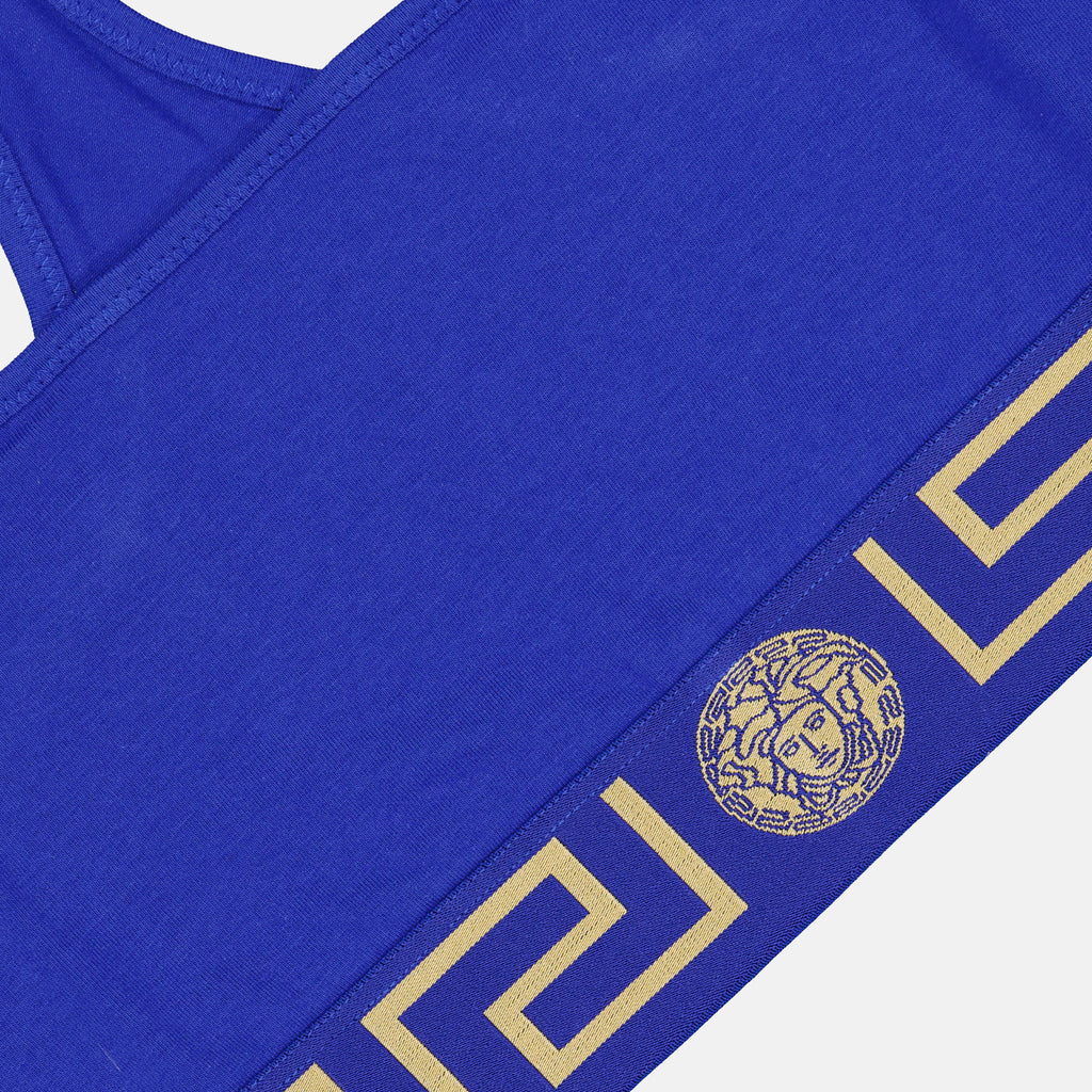 Sous-vêtements et homewear Brassière Greca Versace Bleu Femme