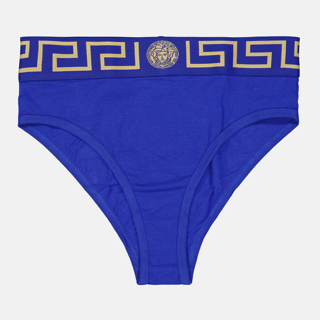 Sous-vêtements et homewear Culotte Greca Versace Bleu Femme
