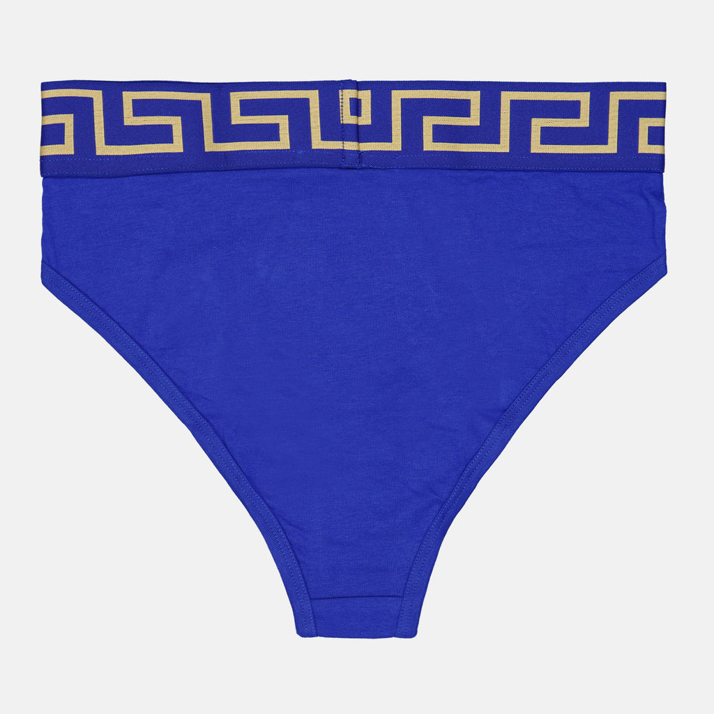 Sous-vêtements et homewear Culotte Greca Versace Bleu Femme