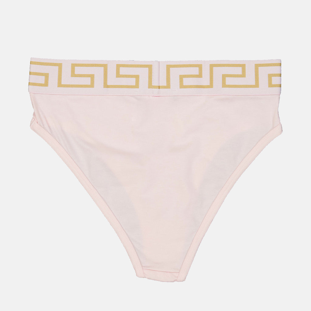 Intimo e homewear Slip Greca Versace Rosa Femme