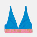 Strandmode Haut de bikini Medusa Versace Blau Femme