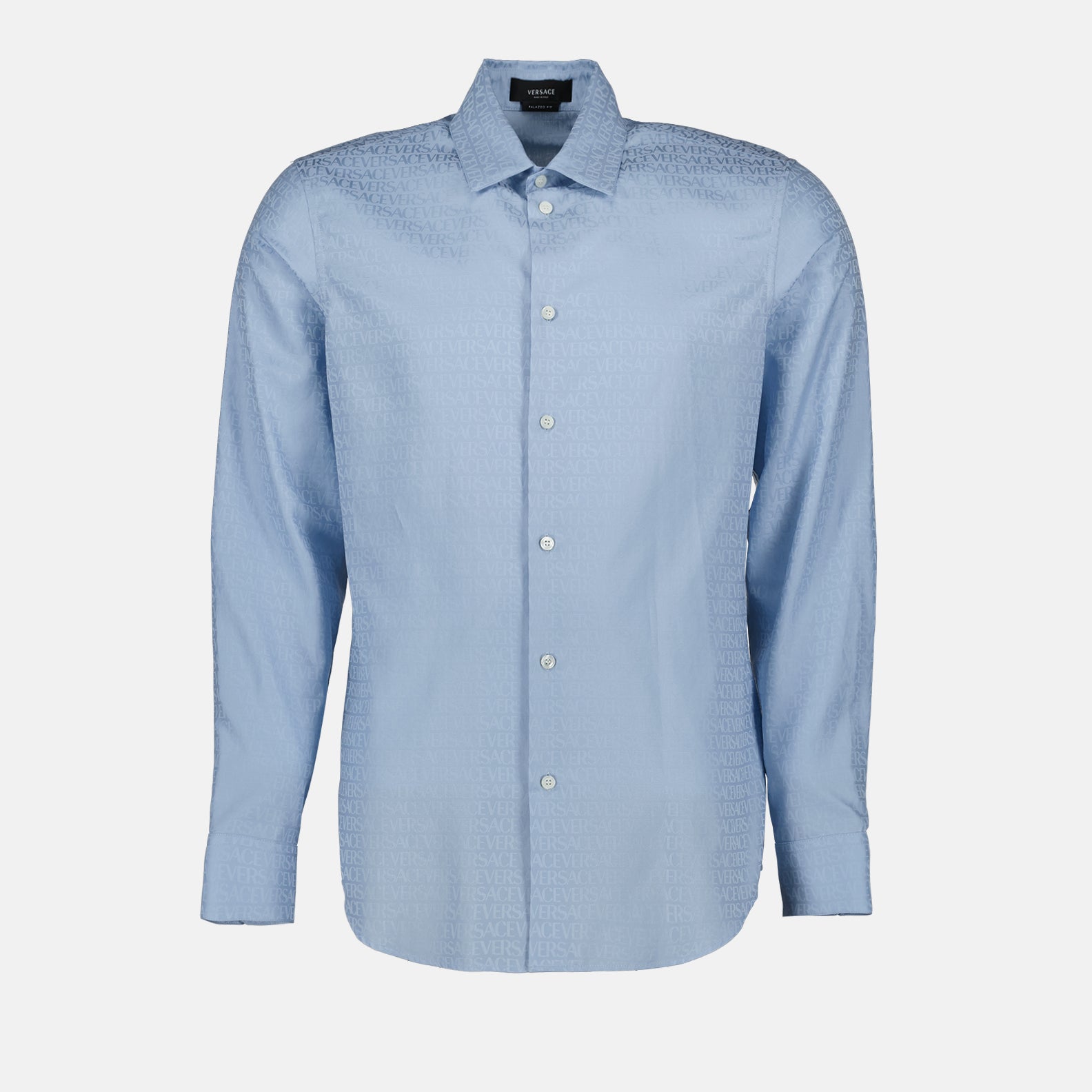 Hemden Chemise Versace Allover Versace Blau Homme