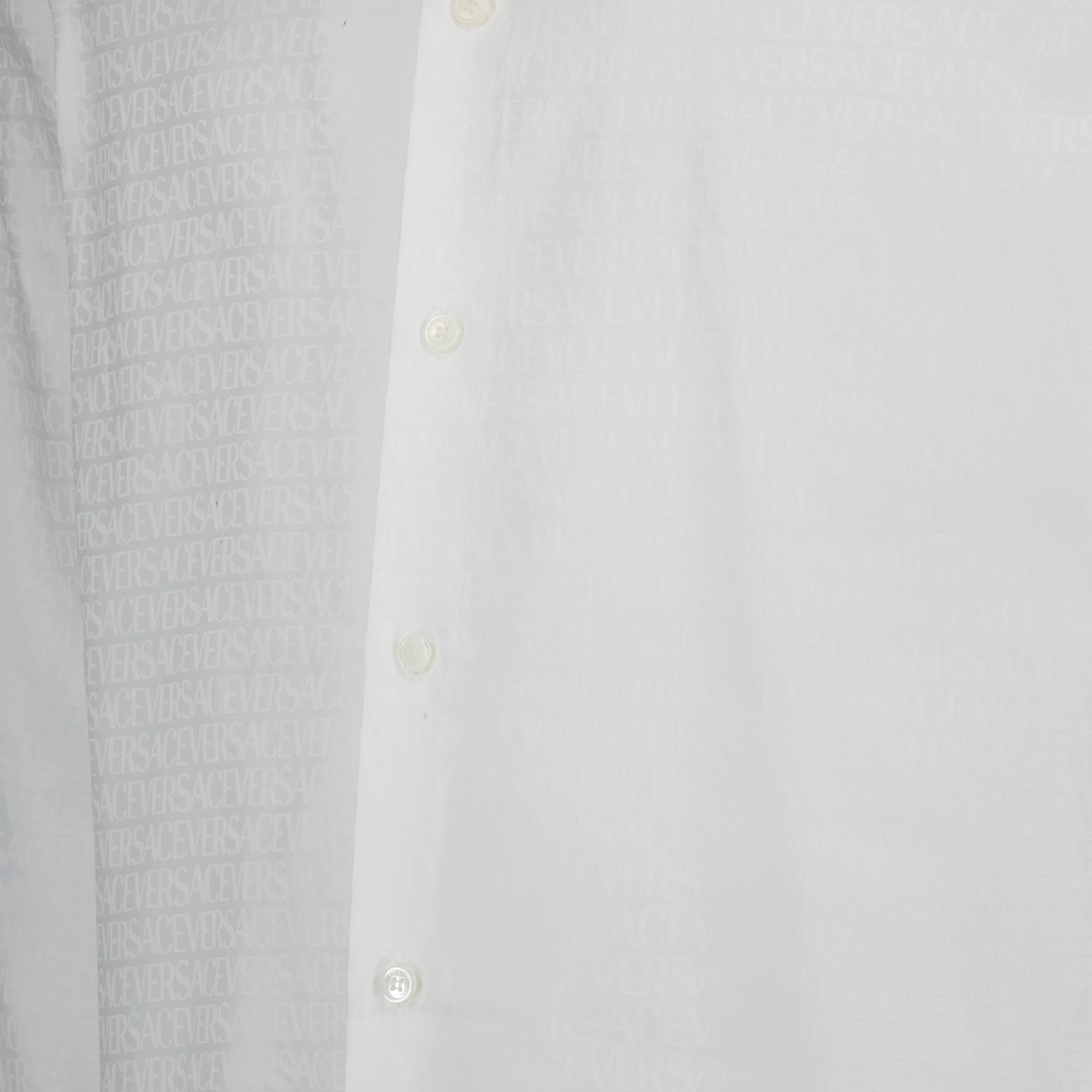 Hemden Chemise Versace Allover Versace Weiß Homme