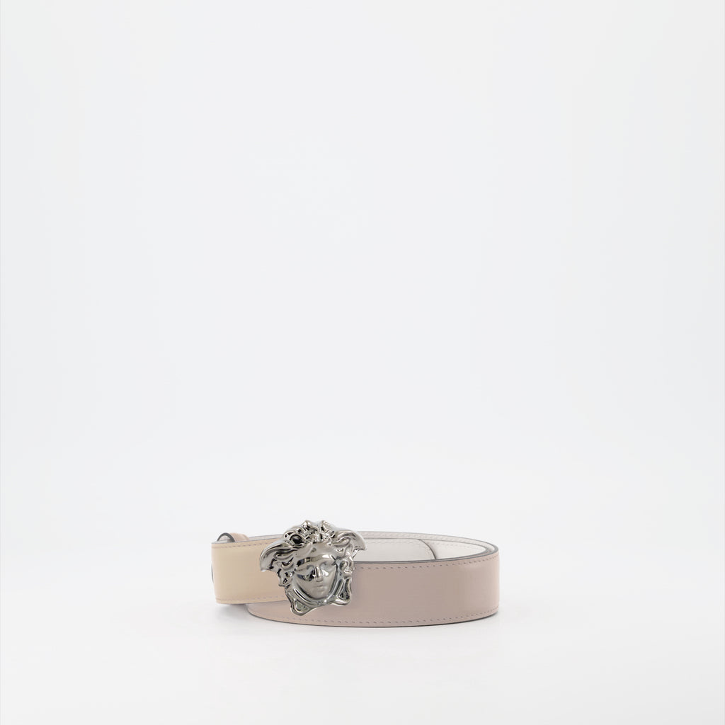 Ceintures Ceinture Medusa Versace Beige Homme