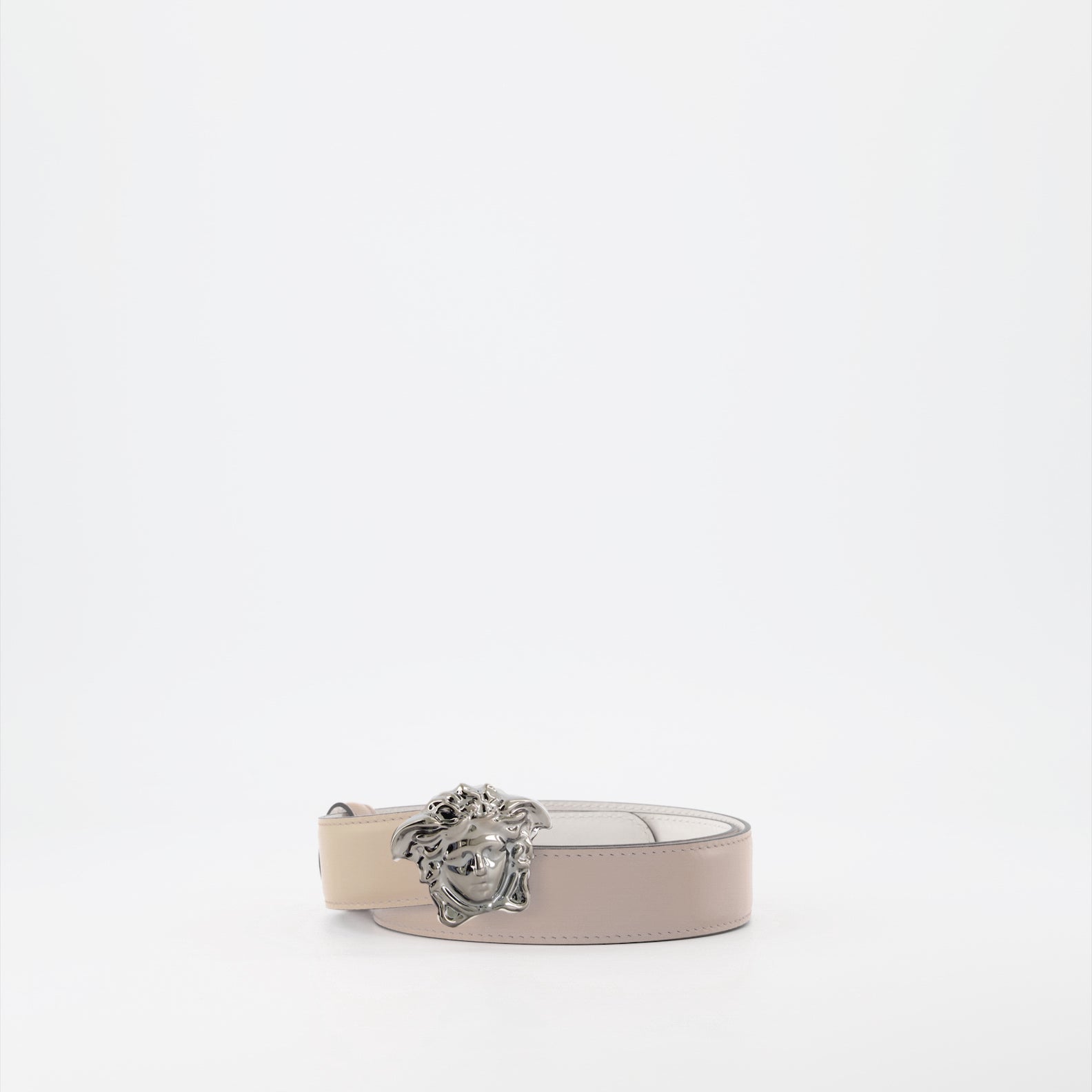 Ceintures Ceinture Medusa Versace Beige Homme