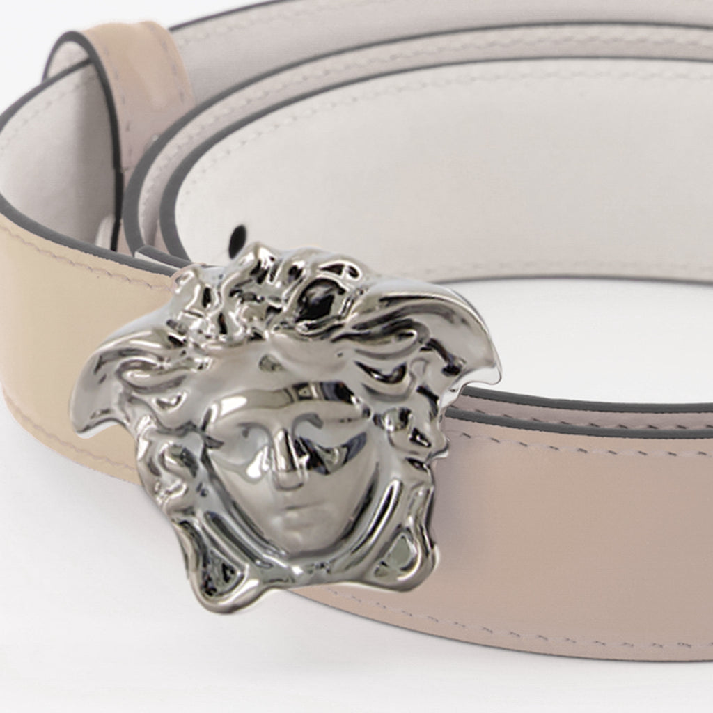 Ceintures Ceinture Medusa Versace Beige Homme