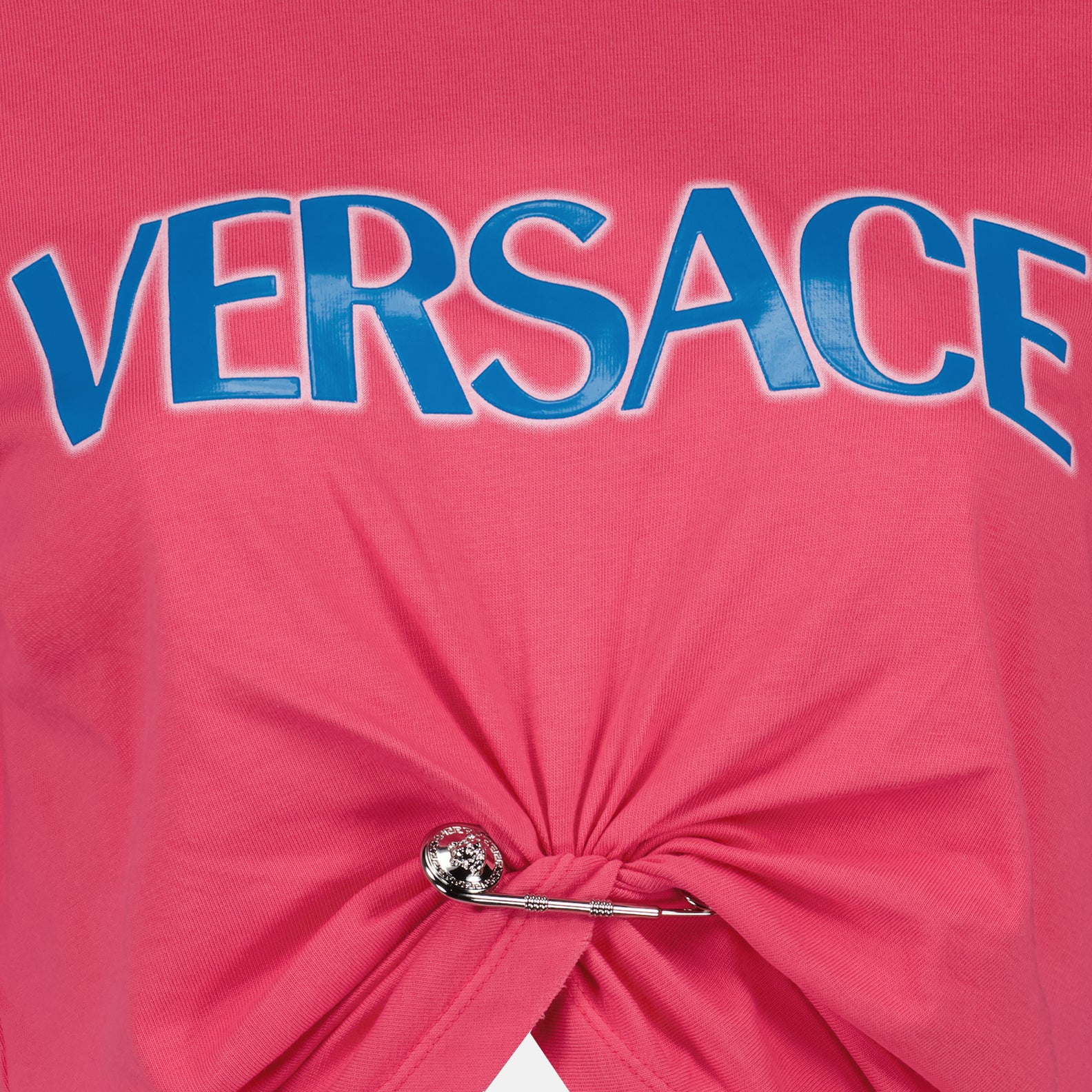 T-shirts Safety Pin Logo T-Shirt Versace Pink Women