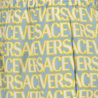 Shorts Short de bain allover Polka Dot Versace Giallo Homme