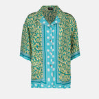 Shirts Silk shirt Versace Blue Women