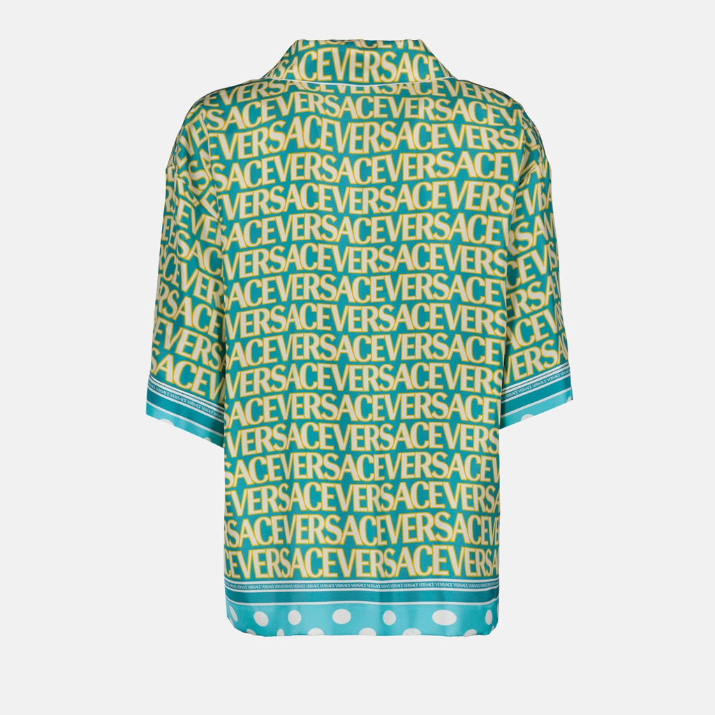 Shirts Silk shirt Versace Blue Women