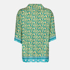 Shirts Silk shirt Versace Blue Women