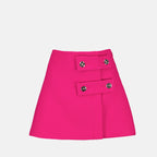 Röcke Jupe mini en cergé Versace Rosa Femme