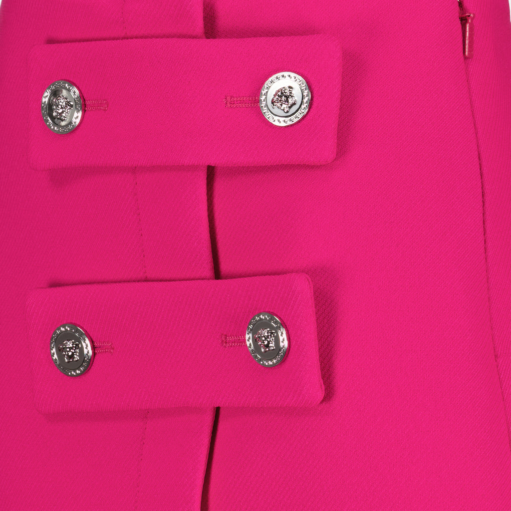 Röcke Jupe mini en cergé Versace Rosa Femme