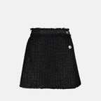Skirts Mini Skirt Versace Black Women