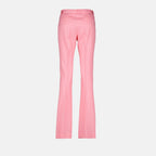Pantalons Pantalon de ville Versace Rose Femme