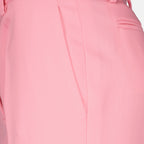 Pantalons Pantalon de ville Versace Rose Femme