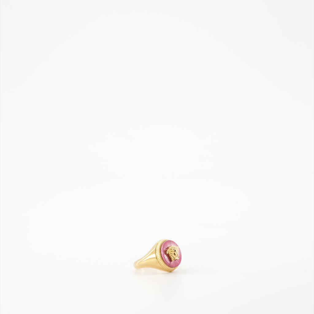 Bijoux Bague Medusa Biggie Versace Rose Femme