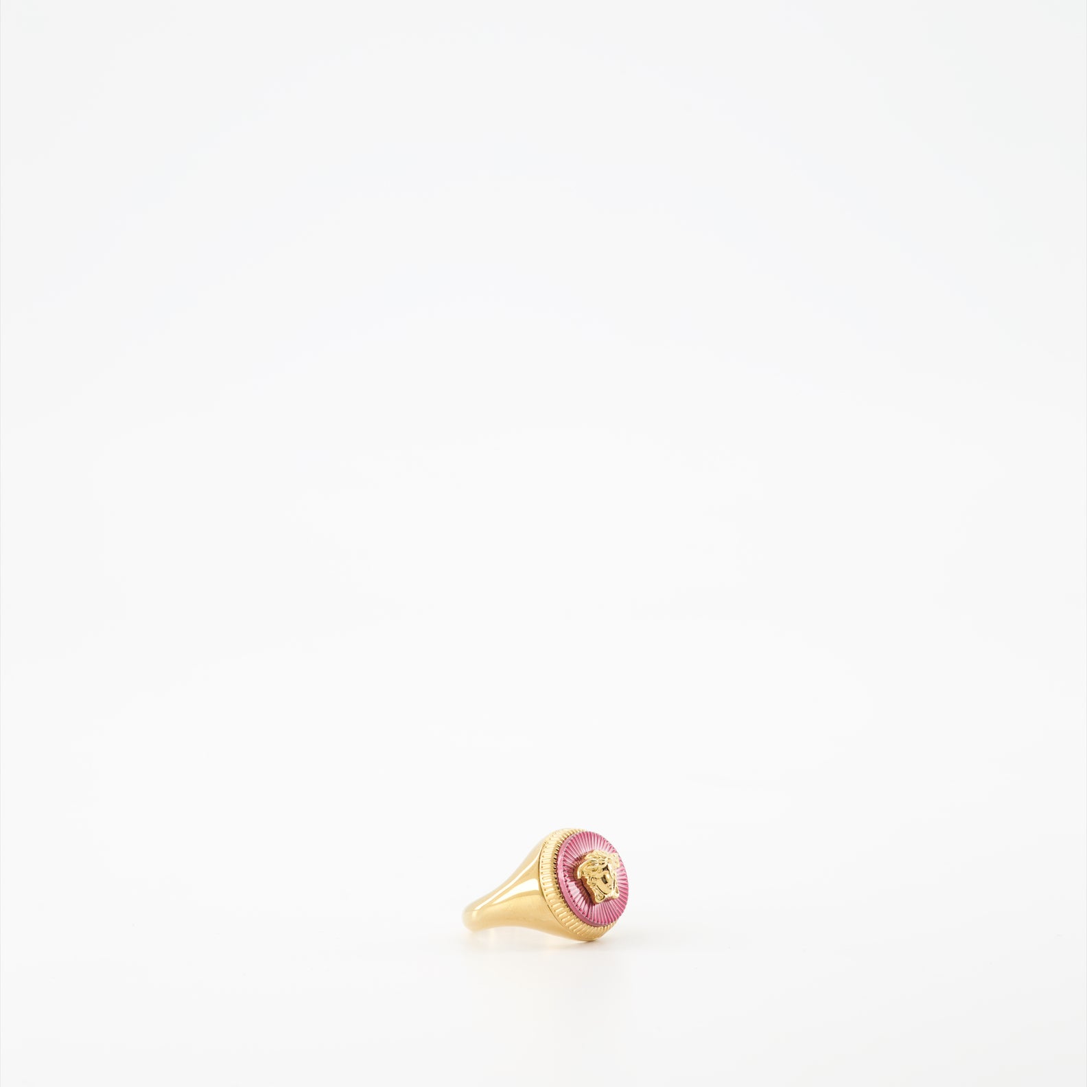 Bijoux Bague Medusa Biggie Versace Rose Femme