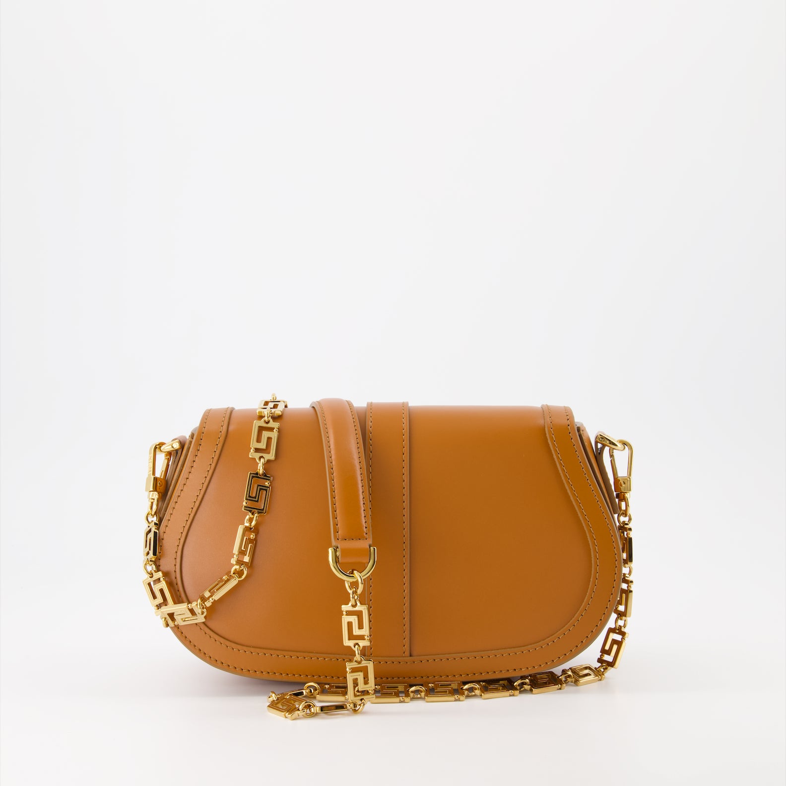 Handbags and shoulder bags Greca Goddess bag Versace Brown Women