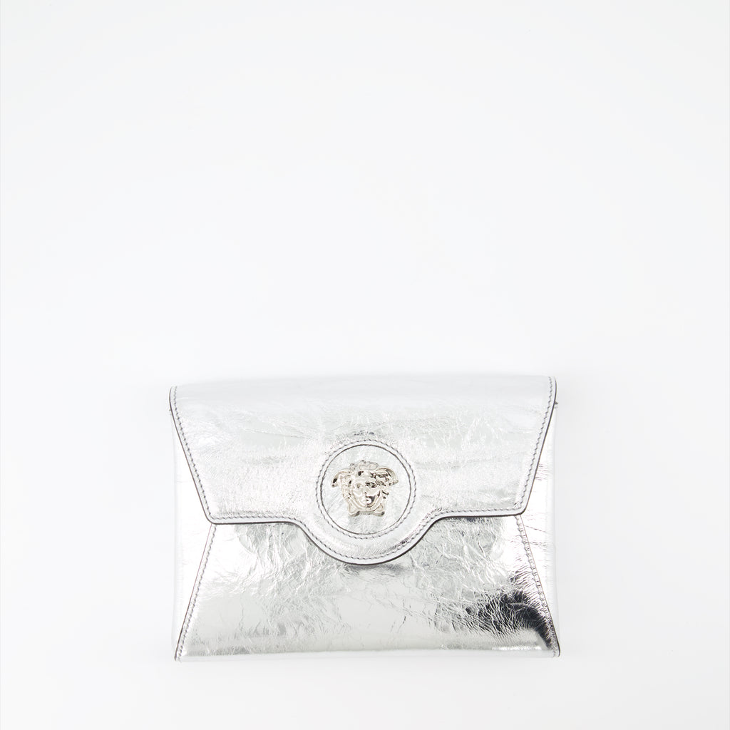Pochettes Pochette La Medusa Versace Argenté Femme