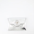Pochettes Pochette La Medusa Versace Argenté Femme
