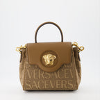 Borse a mano e a spalla Sac mini Versace Allover La Medusa Versace Marrone Femme
