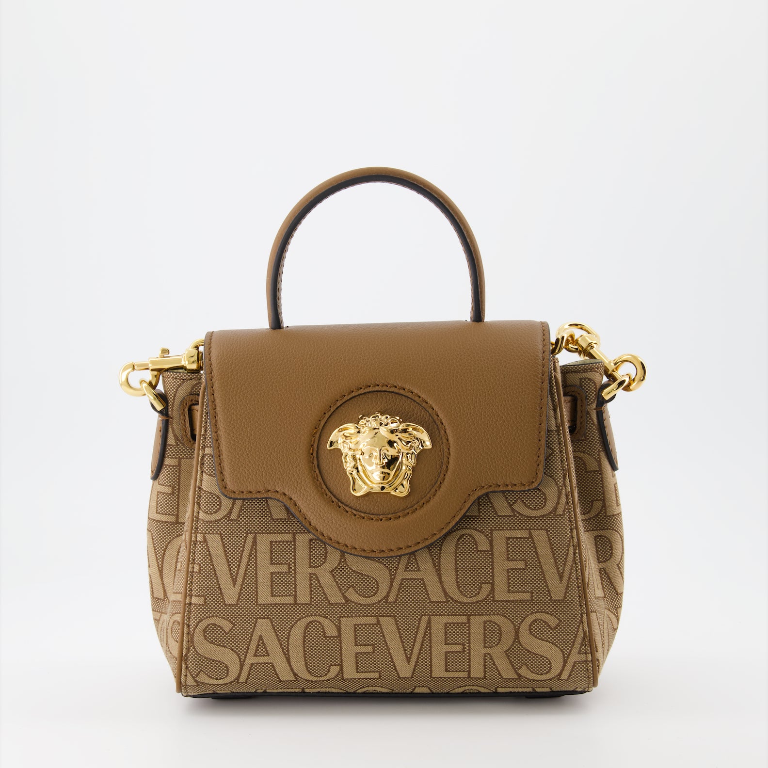Borse a mano e a spalla Sac mini Versace Allover La Medusa Versace Marrone Femme