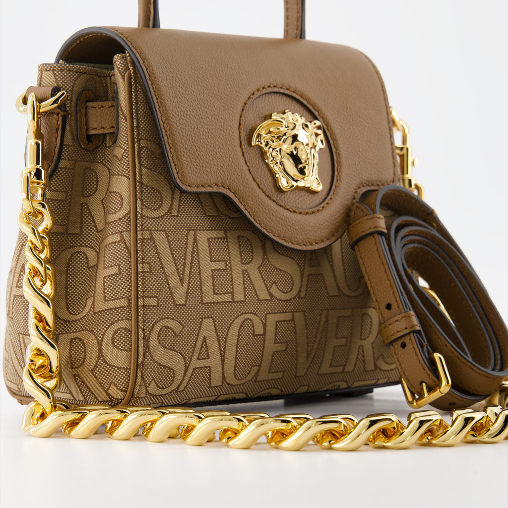 Borse a mano e a spalla Sac mini Versace Allover La Medusa Versace Marrone Femme