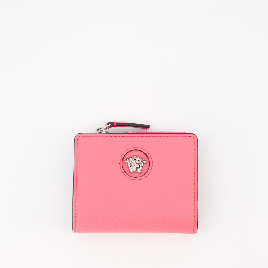 Small leather goods La Medusa Wallet Versace Pink Women