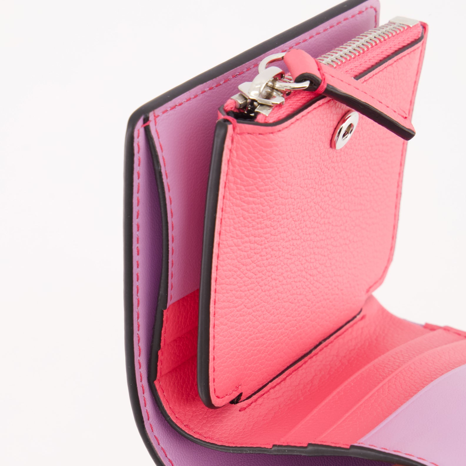 Small leather goods La Medusa Wallet Versace Pink Women