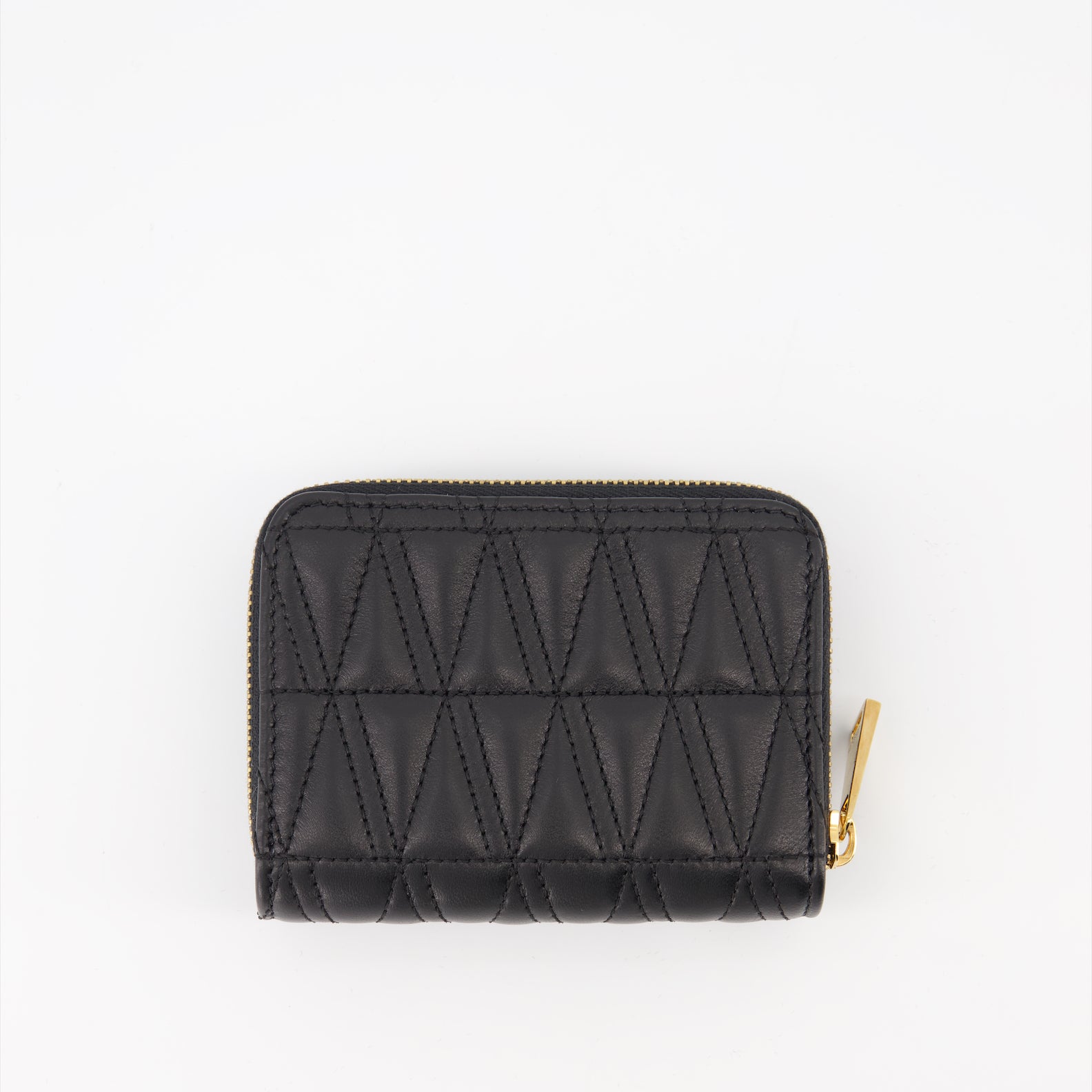 Small leather goods Virtus Wallet Versace Black Women