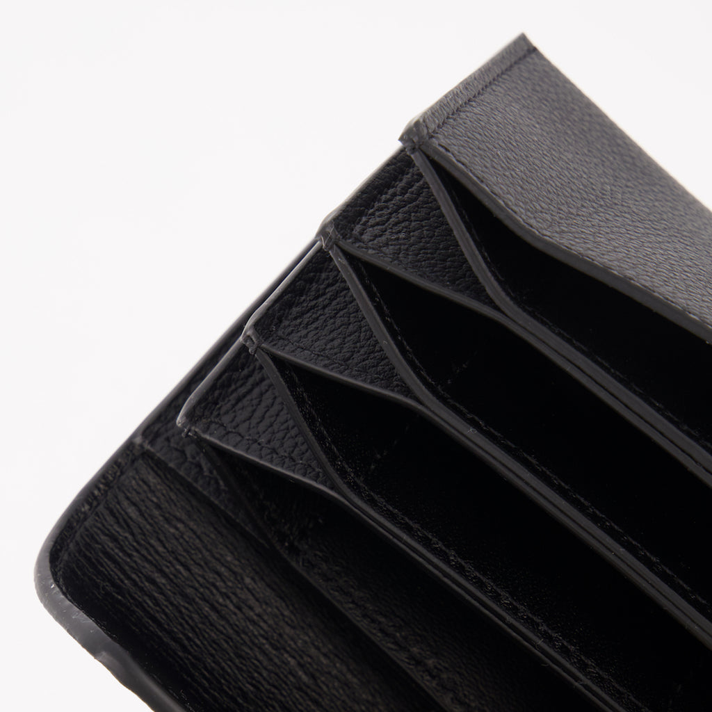 Kleine lederwaren Etui pour cartes La Medusa Versace Schwarz Femme