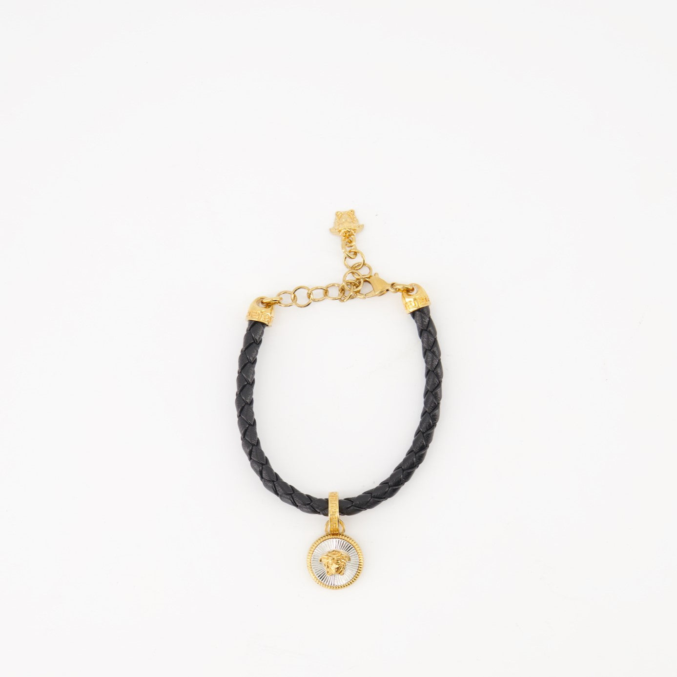 Joias Bracelet Medusa Biggie Versace Preto Femme