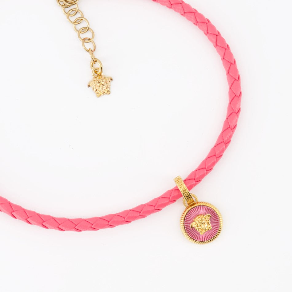 Joyería Collier Medusa Biggie Versace Rosa Femme