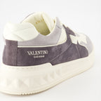 Sneakers One Stud Sneakers Valentino Garavani Gray Man