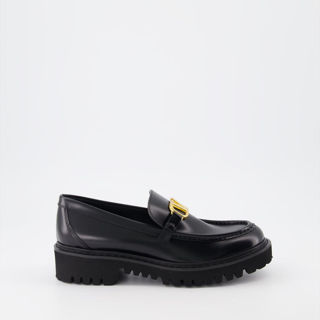 Loafer Mocassins VLogo Valentino Garavani Schwarz Femme